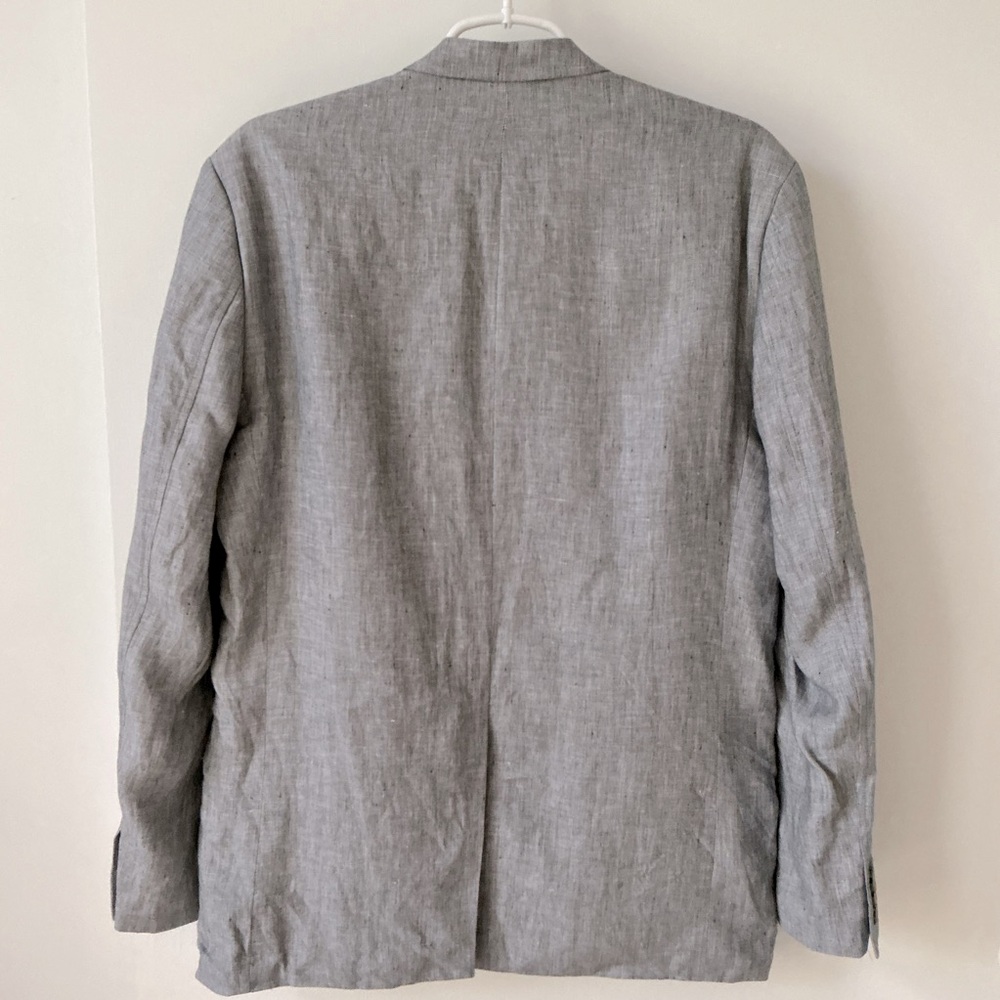 100% Linen Baird McNutt Irish Linen Murano Slim Fit Blazer CorpCore - Picture 3 of 13